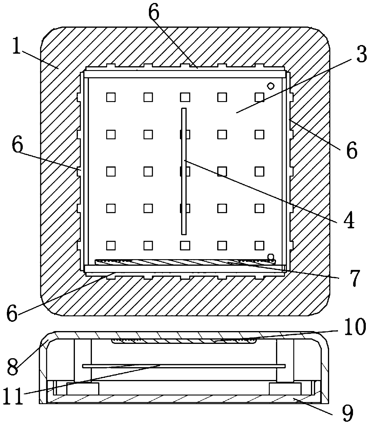 All-directional light-emitting lamp and manufacturing method thereof