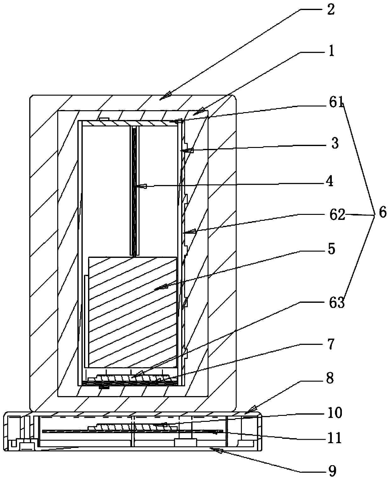 All-directional light-emitting lamp and manufacturing method thereof