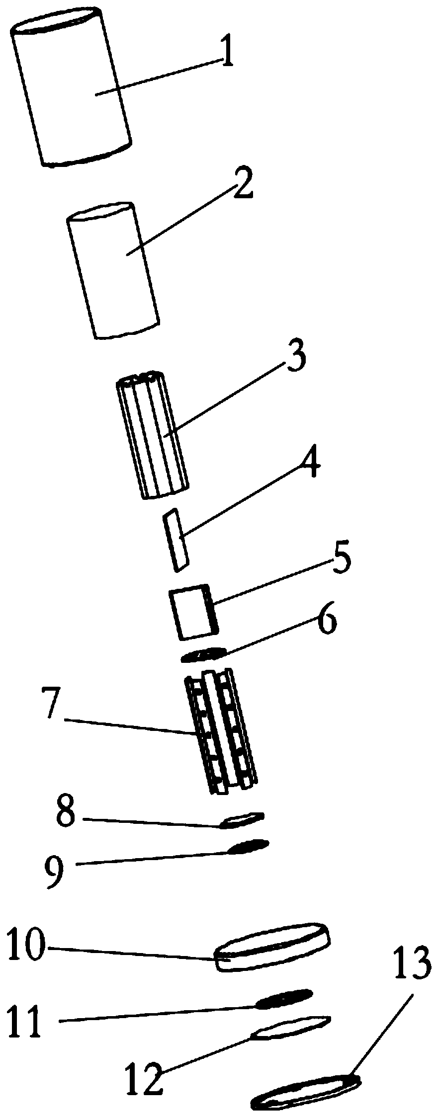 All-directional light-emitting lamp and manufacturing method thereof