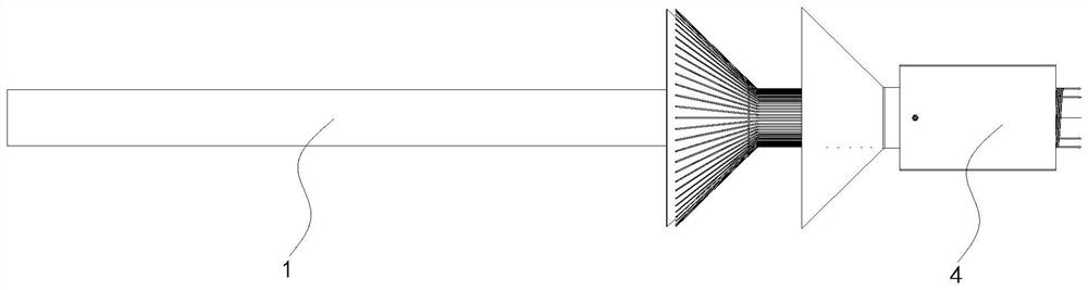 Composite material profile production equipment and system thereof