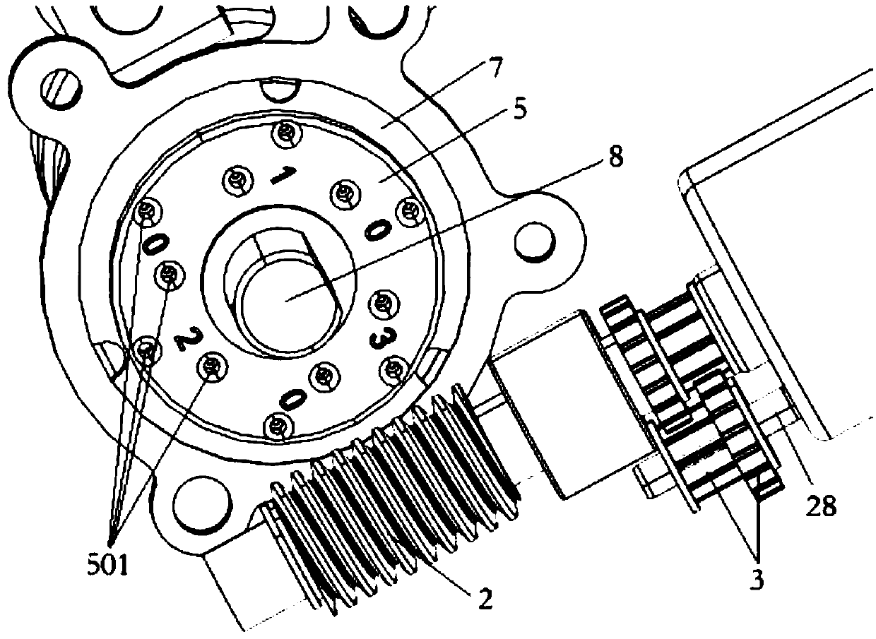 Vehicle automatic gear shifting speed changer assembly