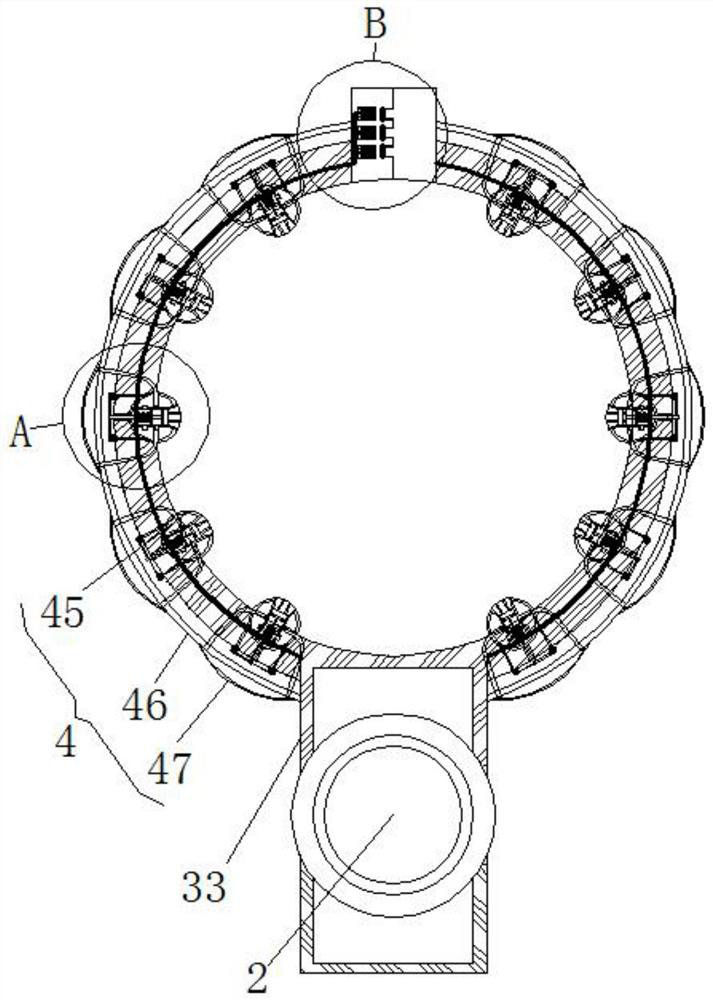 An intestinal stapler for gastrointestinal surgery that is convenient for doctors to adjust the direction