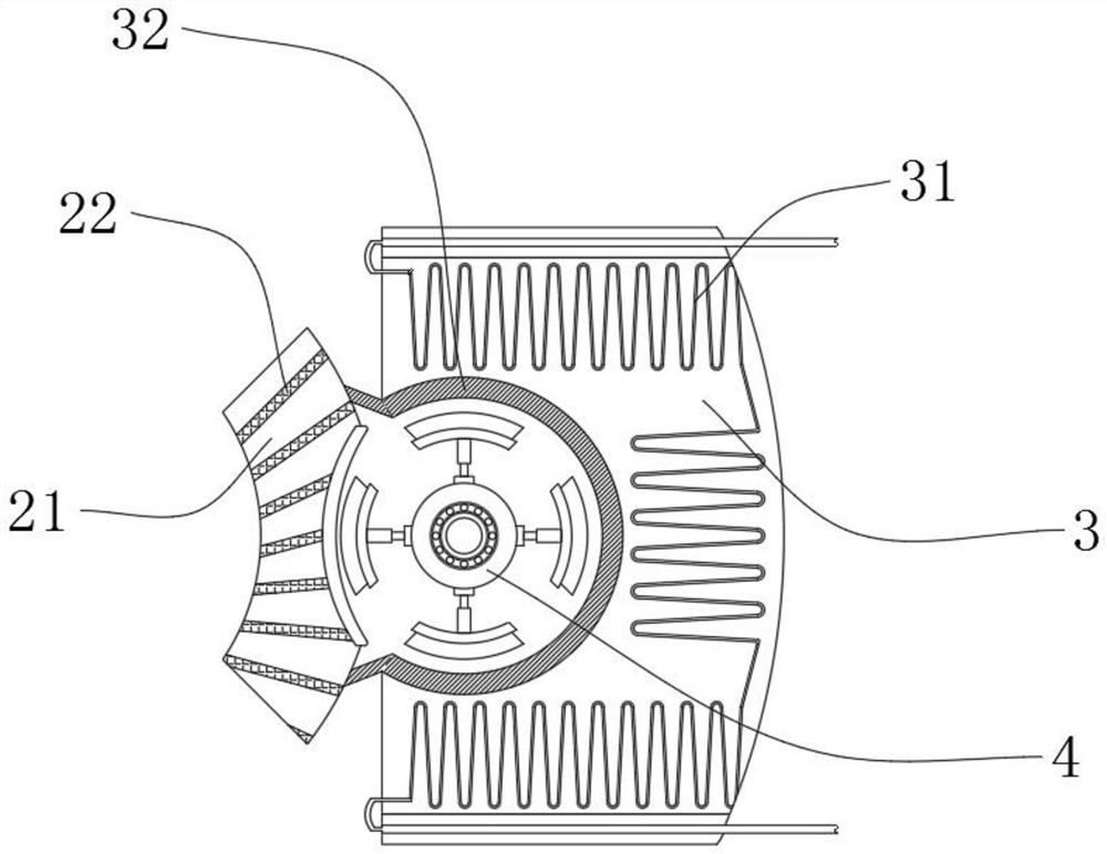 Ultrasonic dispersion device for graphene production by utilizing thermal expansion effect