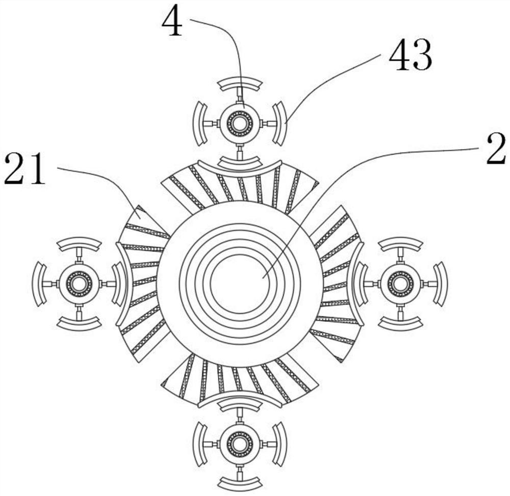 Ultrasonic dispersion device for graphene production by utilizing thermal expansion effect