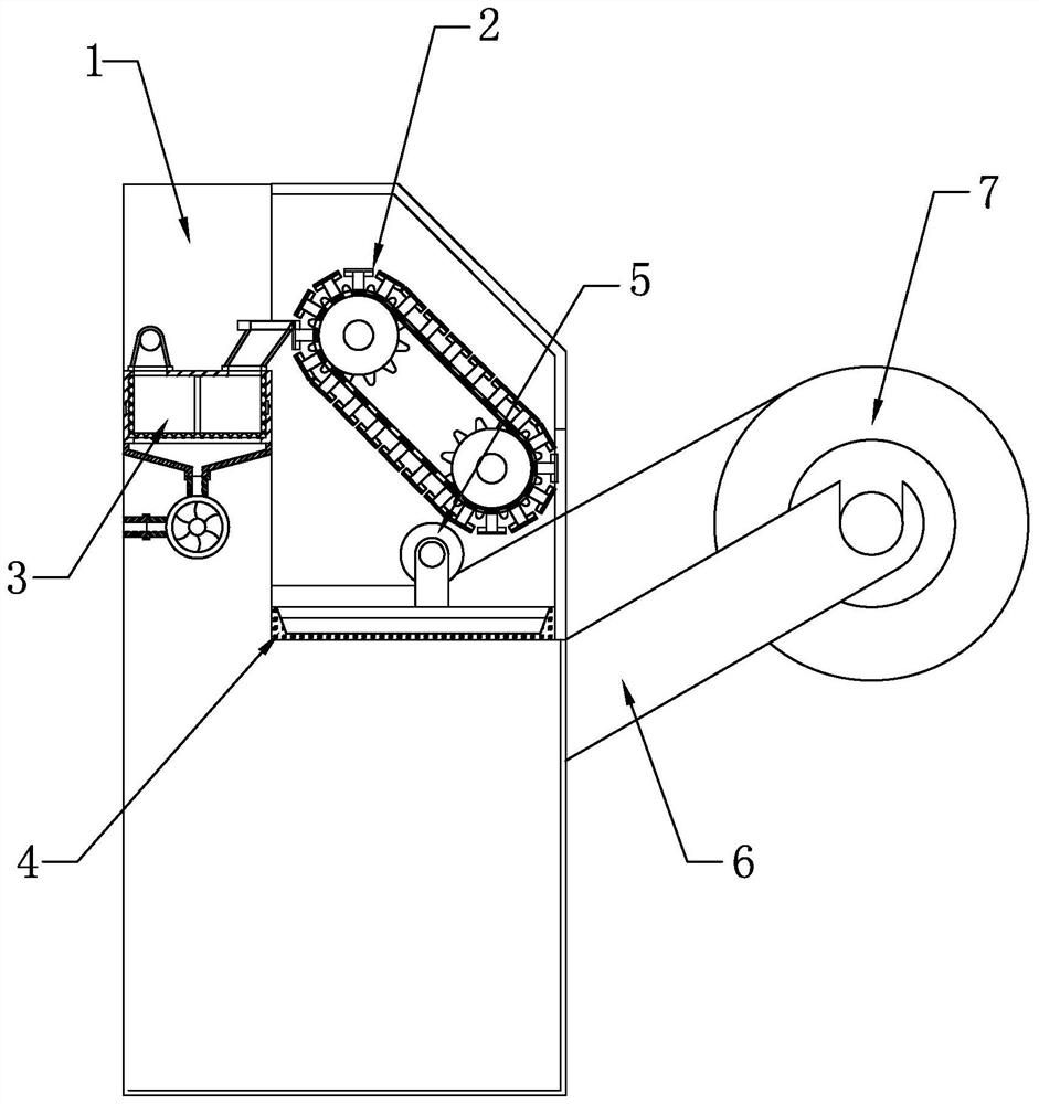 Broken thread cleaning device of textile equipment and application method thereof