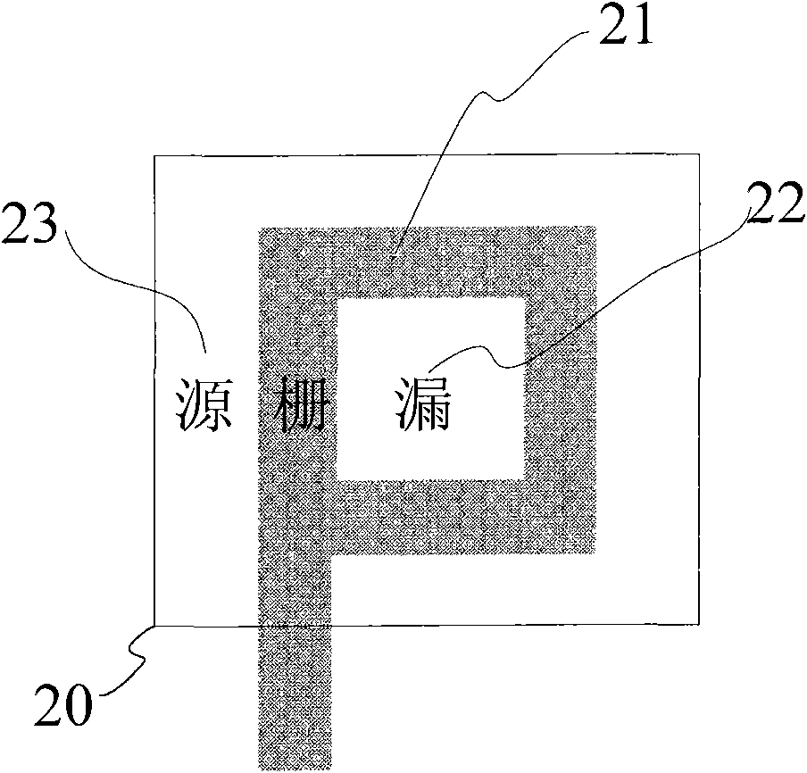 Transistor structure with reinforced total dose radiation resistance