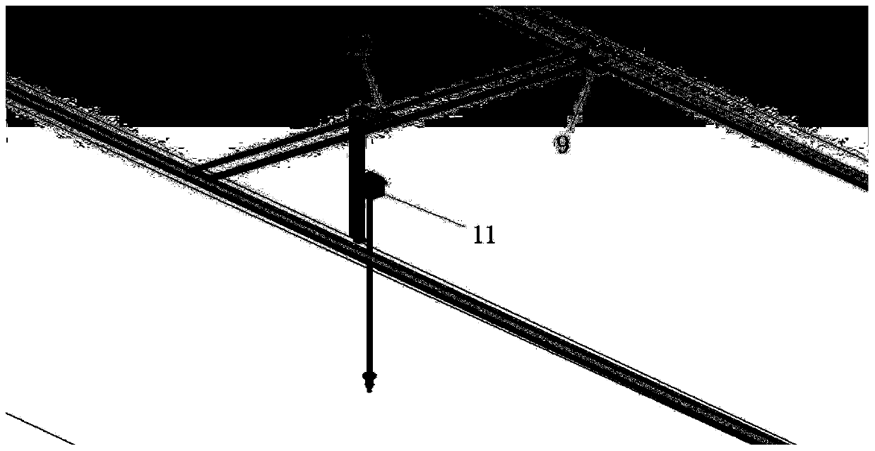 Environment wind tunnel simulation experiment device and experiment detection method thereof