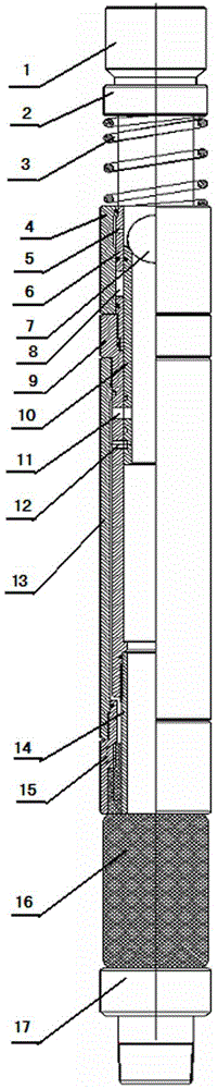 Downhole hydraulically controlled full-open sliding sleeve sandblasting and isolation integrated staged fracturing device