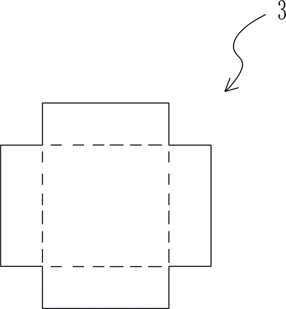 Stamping equipment and stamping process for square carton components