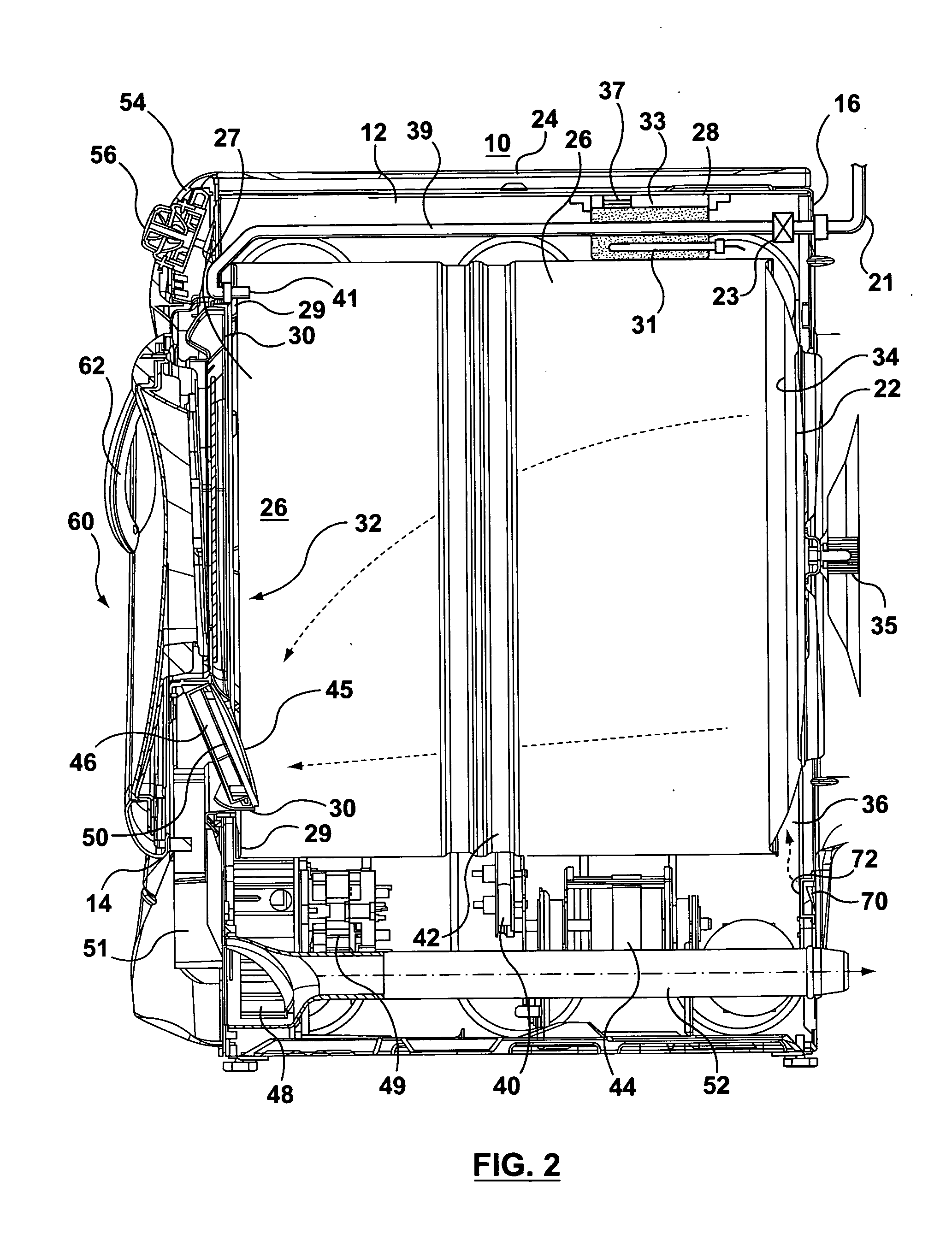 Clothes dryer apparatus and method for de-wrinkling clothes with reduced condensation