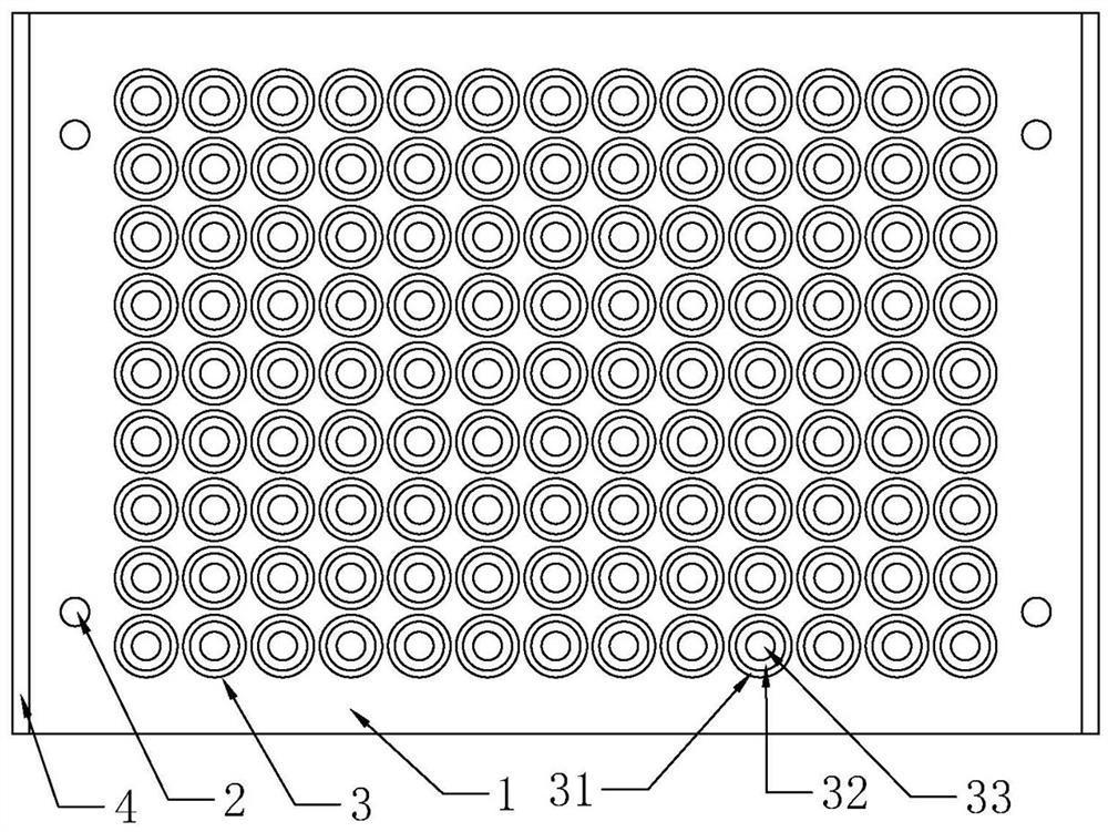 Button type supercapacitor negative electrode cover tray