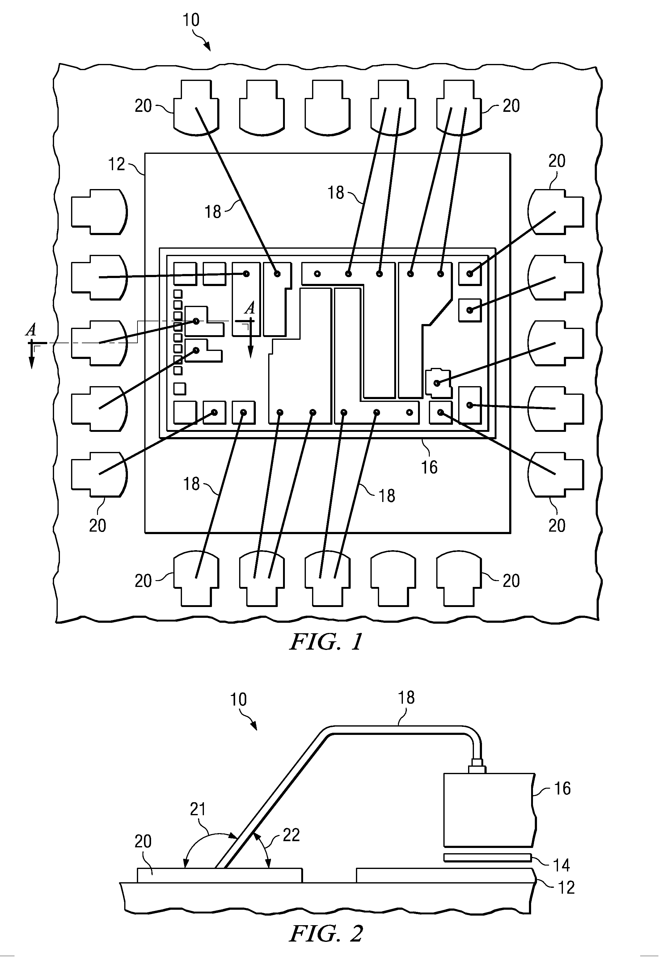 Downhill Wire Bonding for QFN L - Lead