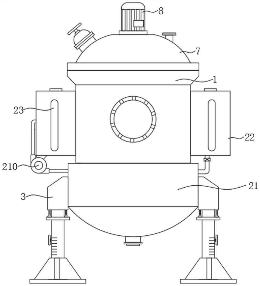 Super absorbent resin saponification device