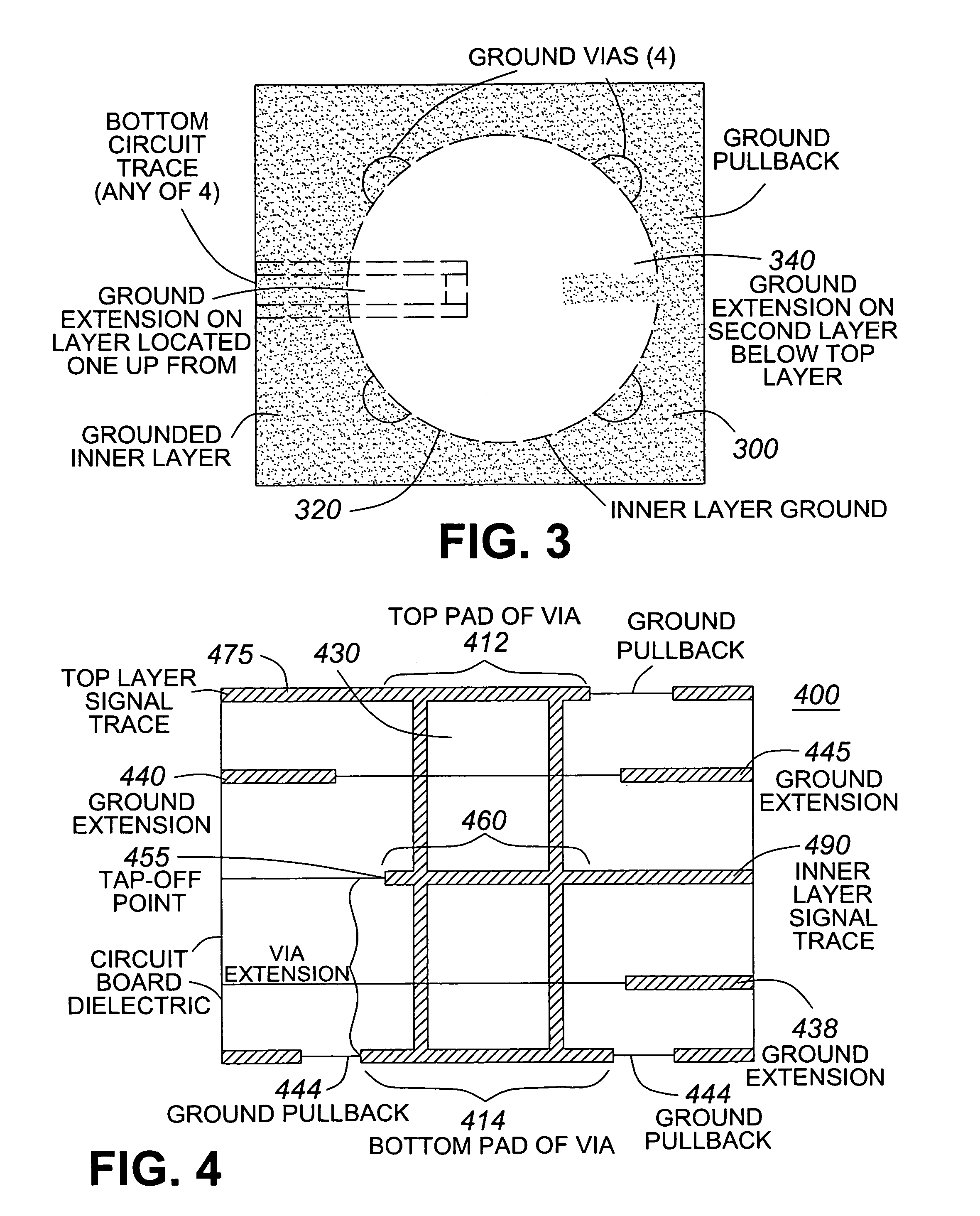 Radio frequency (RF) circuit board topology