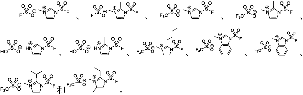 Application of fluorosulfonyl compound to preparation of FSO2N3