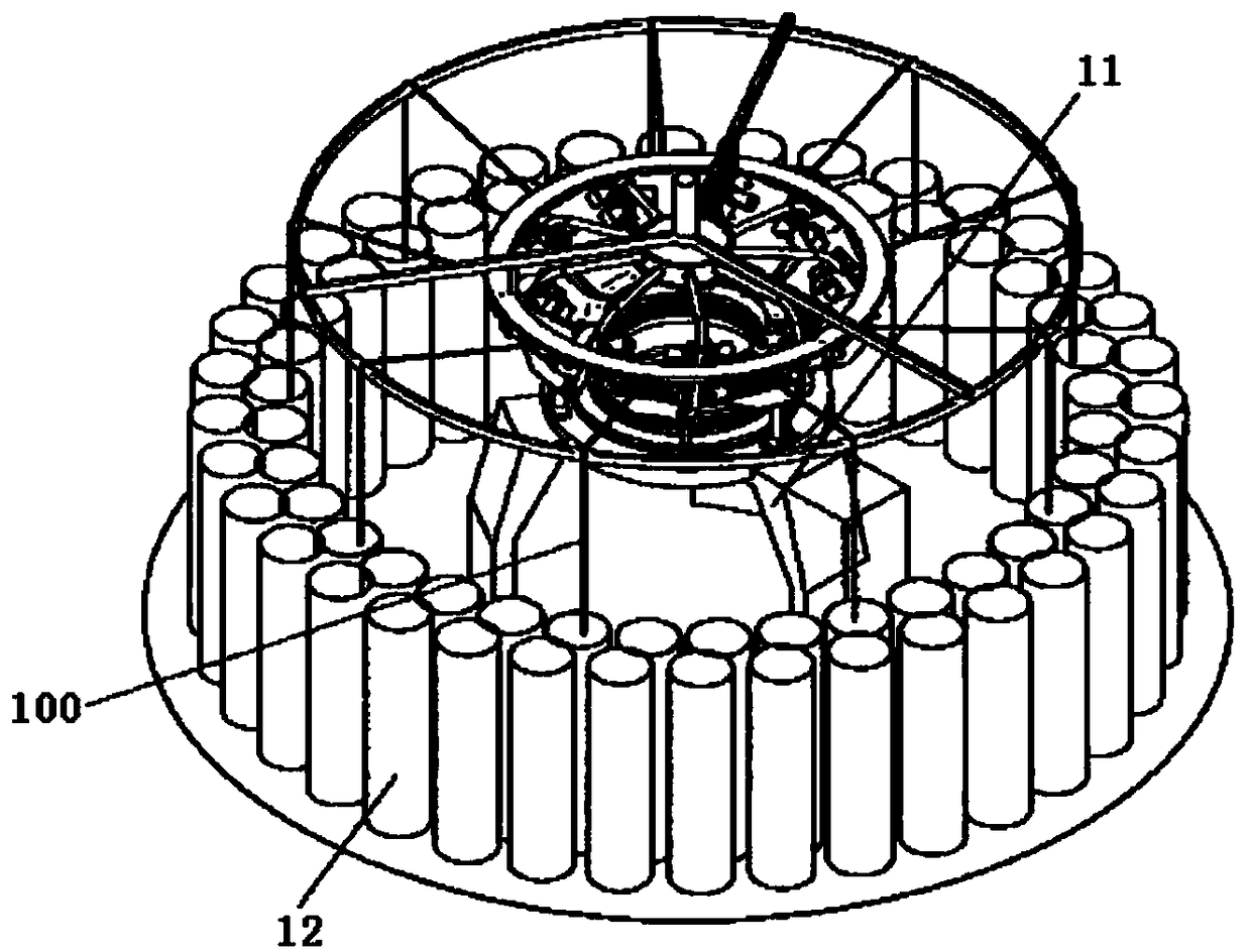 A processing device for knitted fabrics