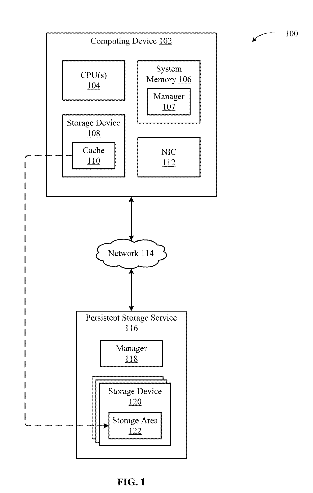 Process for maintaining data write ordering through a cache