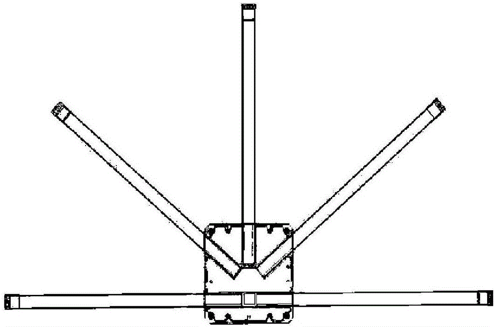 Large mesh antenna reflector profile high-precision test method