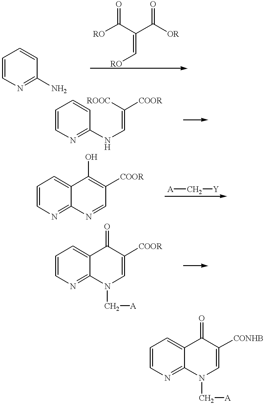 1-aryl-1,8-naphthylidin-4-one derivative as type IV phosphodiesterase inhibitor