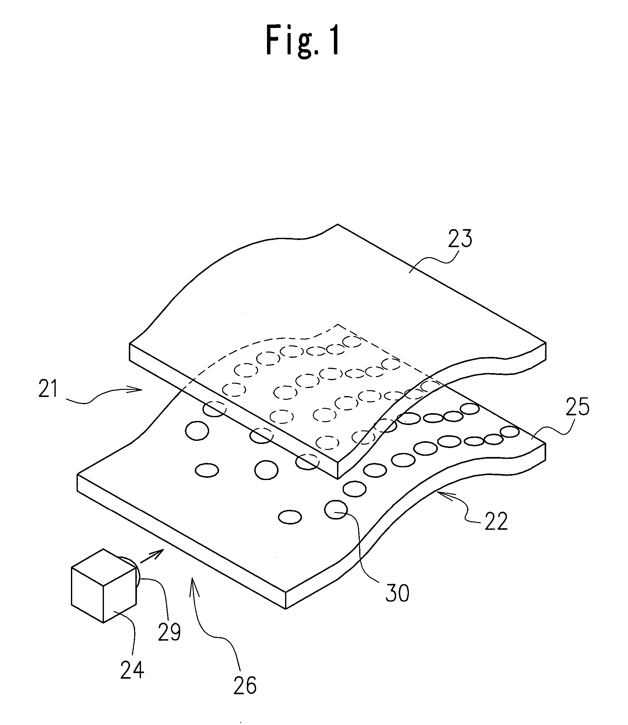 Light guide plate and support unit for the same