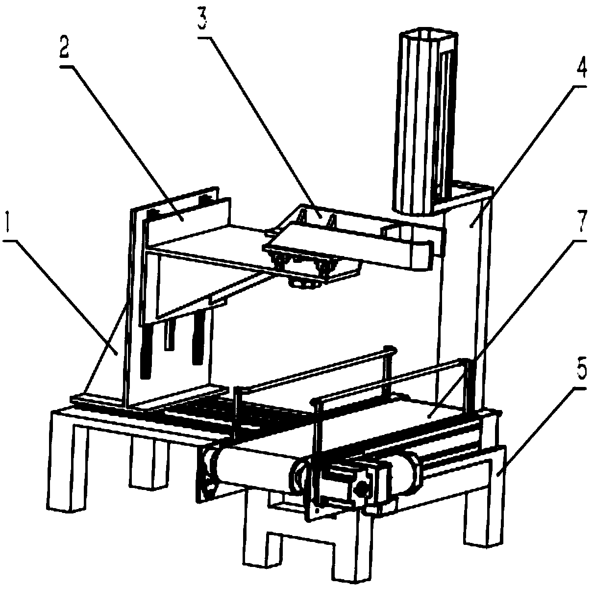 Oil drum carrying handle mounting equipment