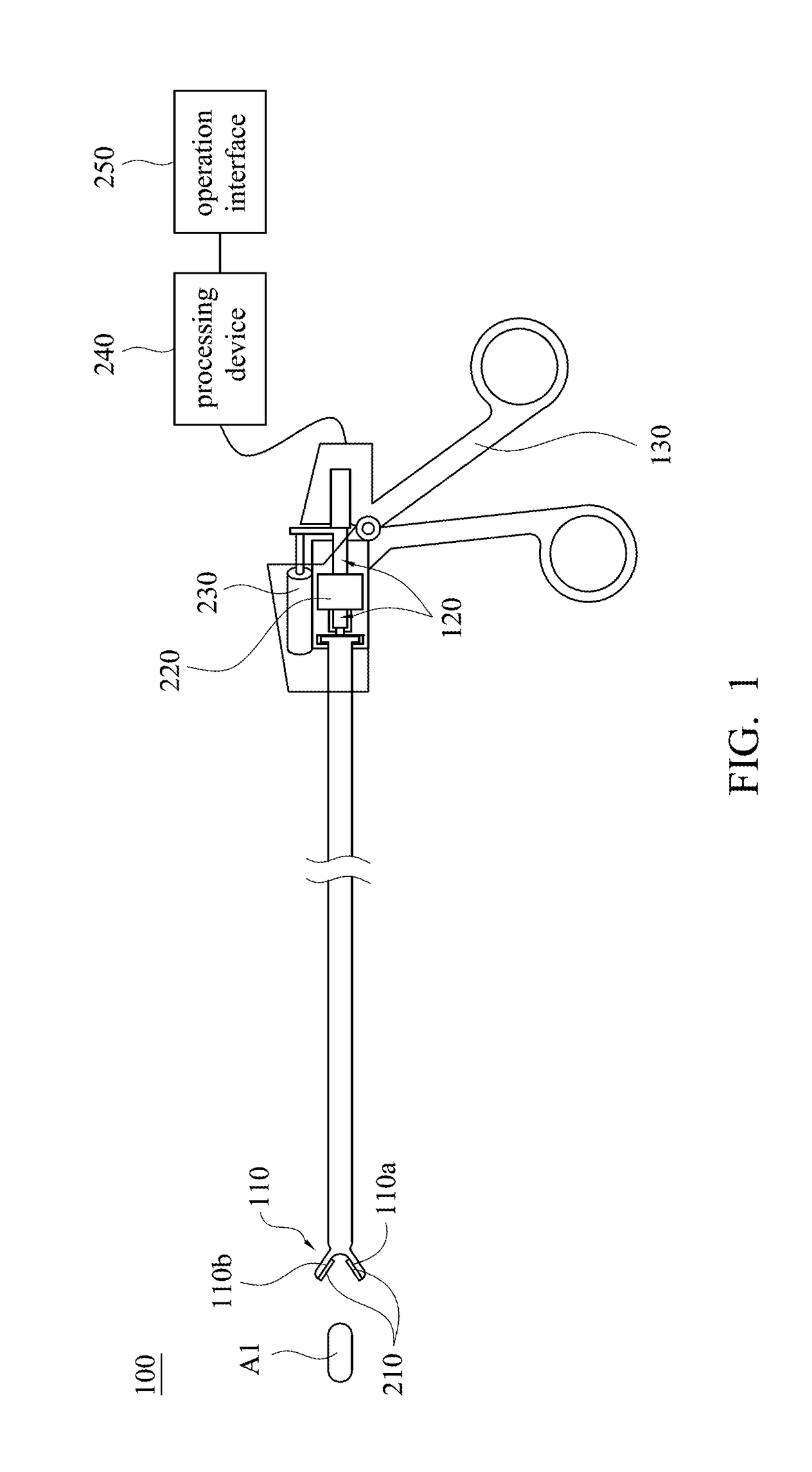 Sensing apparatus and surgical instrument having the same