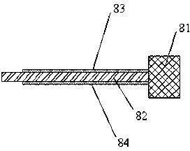 Wind-induced vibration broadband piezoelectric power generator