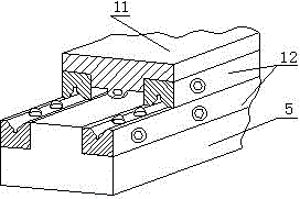 Speed-adjustable permanent magnet inductive worm and wormwheel transmission device