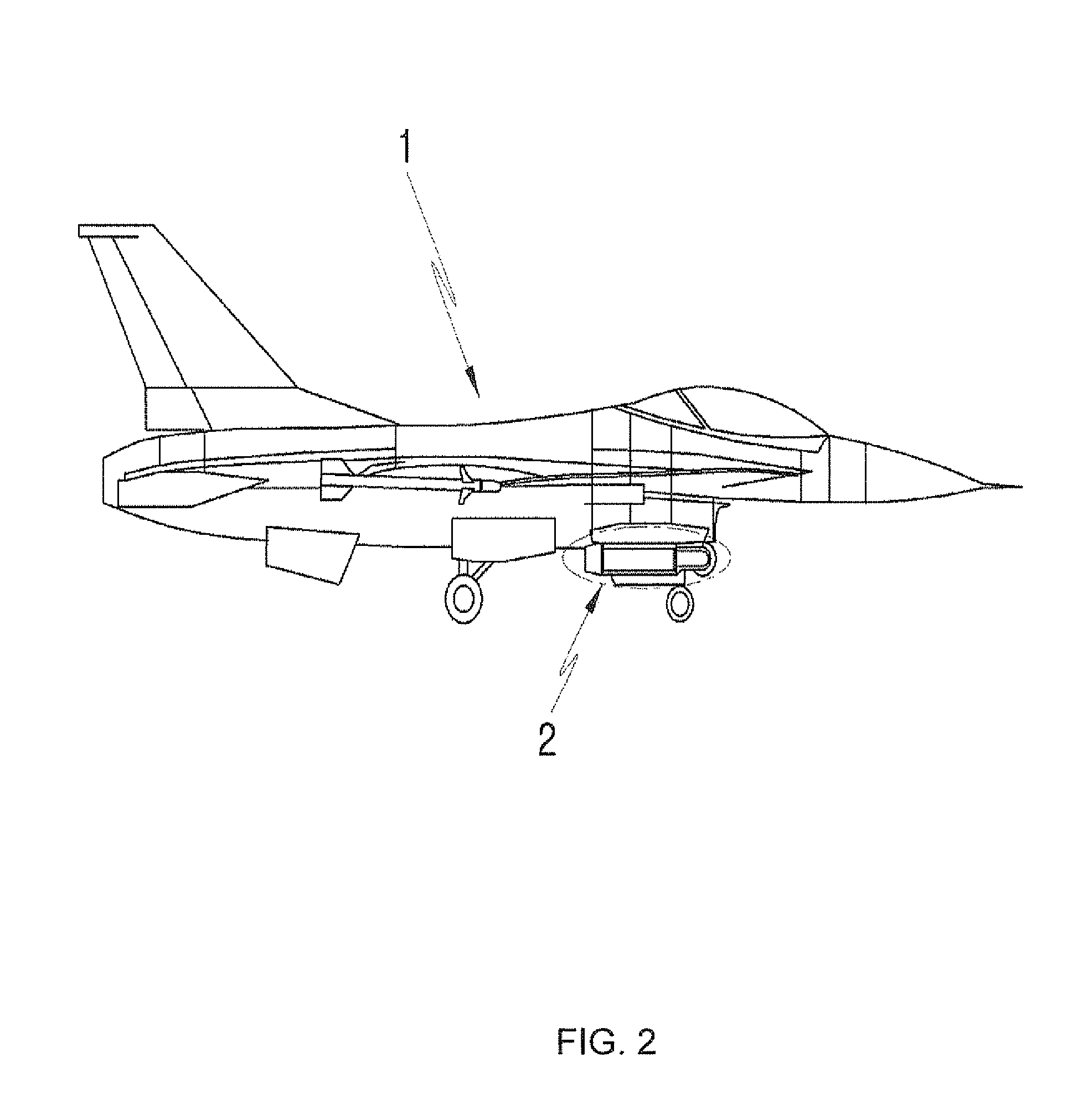 Small-size and light-weight environmental control unit for aircraft-external stores