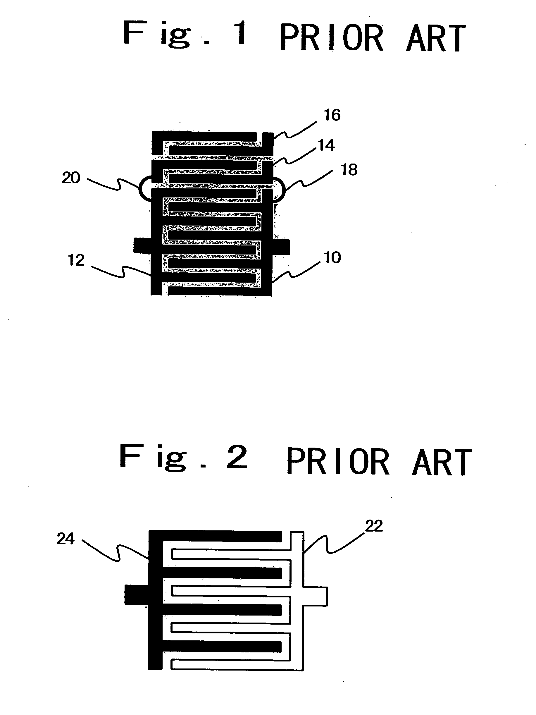 Interdigital capacitor and method for adjusting the same