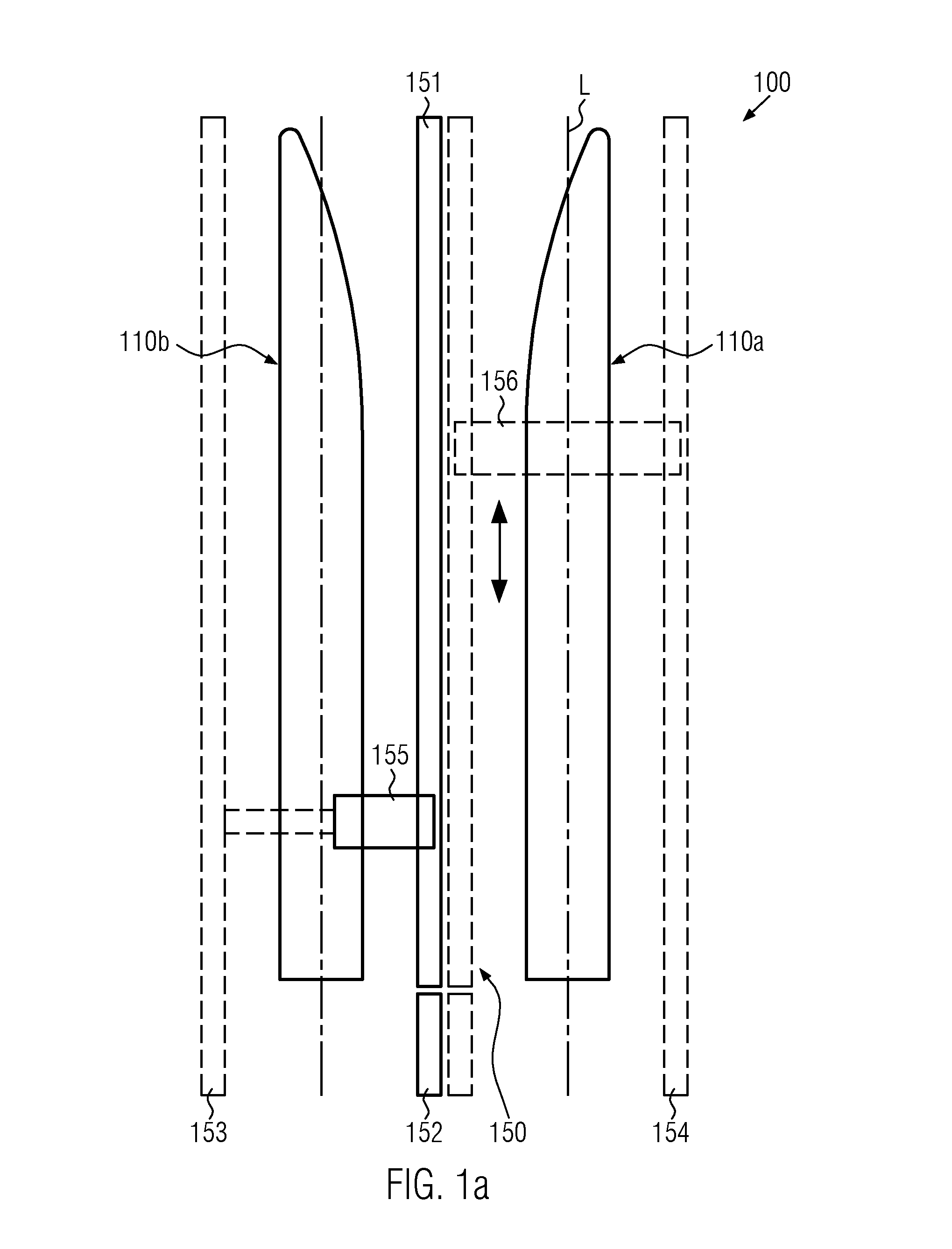 Production facility comprising a transport system for processing elongated products, in particular wind turbine blades, with elongated mould assemblies