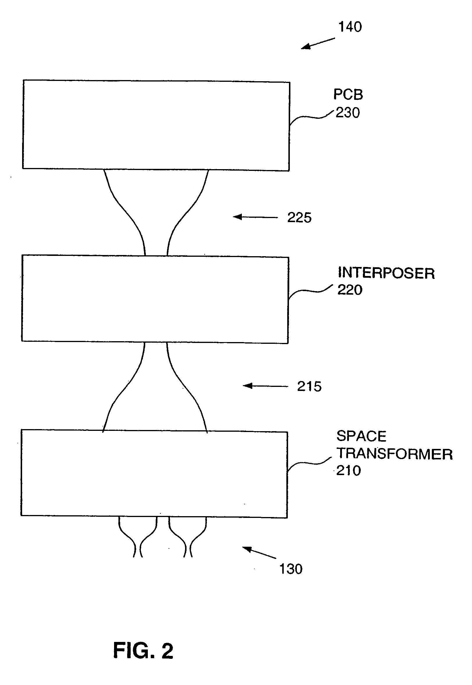 Probe card cooling assembly with direct cooling of active electronic components