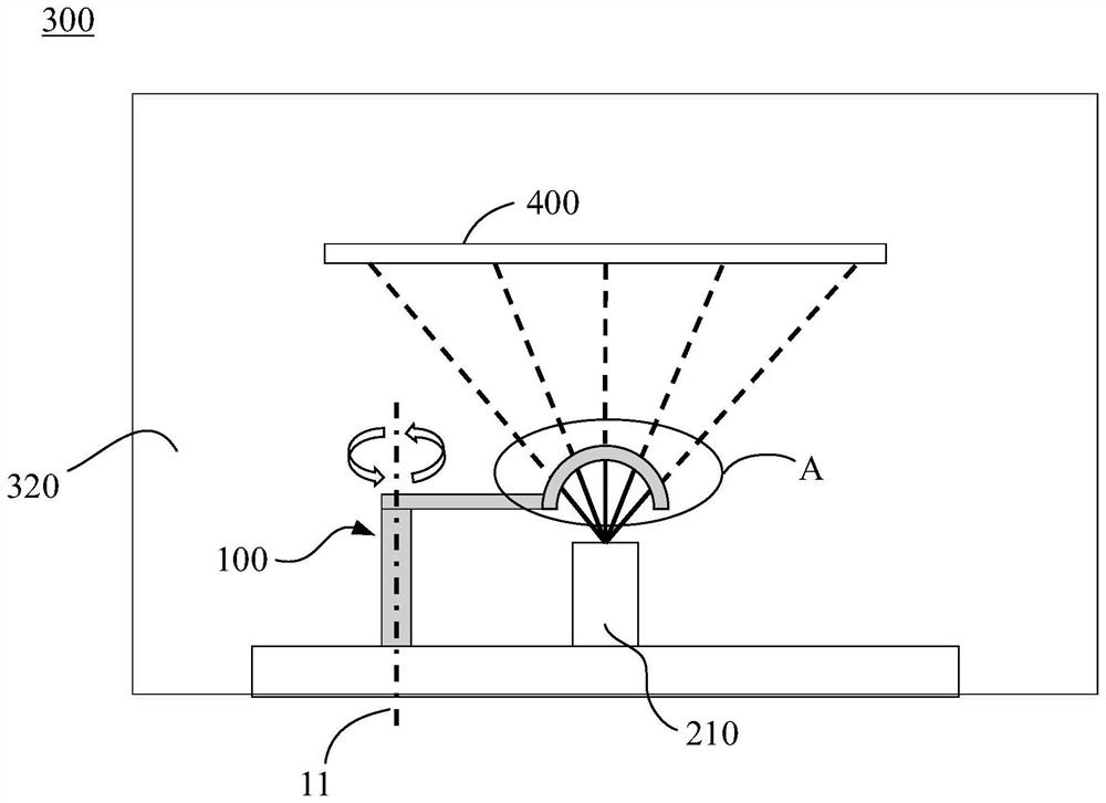 Evaporation hood and evaporation equipment