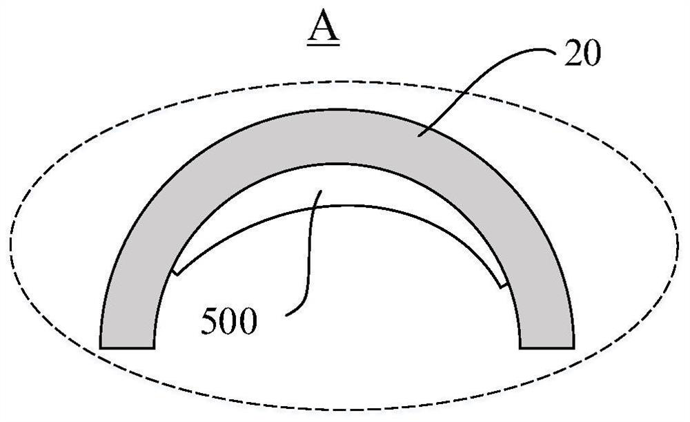 Evaporation hood and evaporation equipment