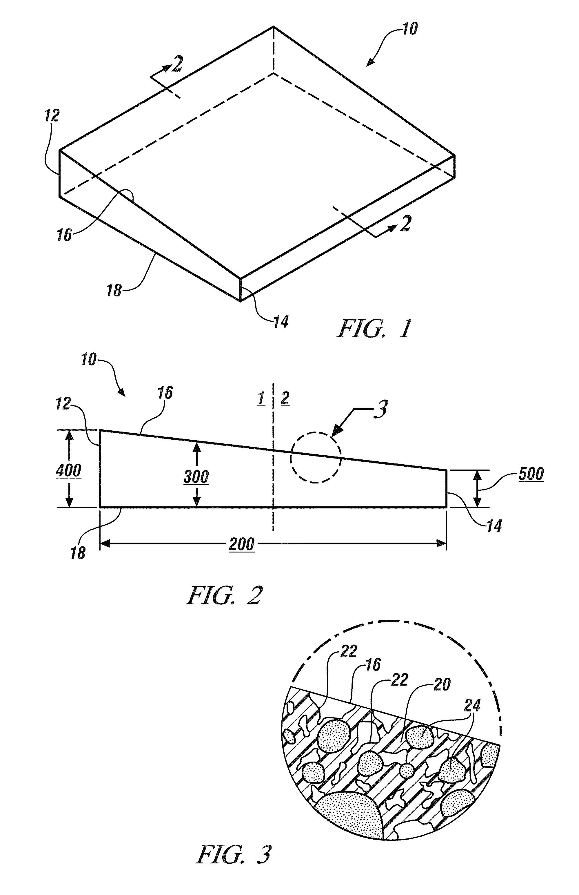 Porous polymer separator layer having a non-uniform cross sectional thickness for use in a secondary liquid electrolyte battery