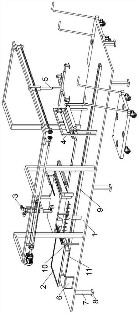 A photovoltaic panel processing device based on 5g Beidou and Internet of Things positioning system