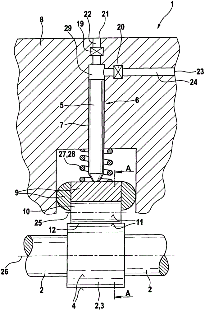 Fuel metering unit for a high-pressure injection system