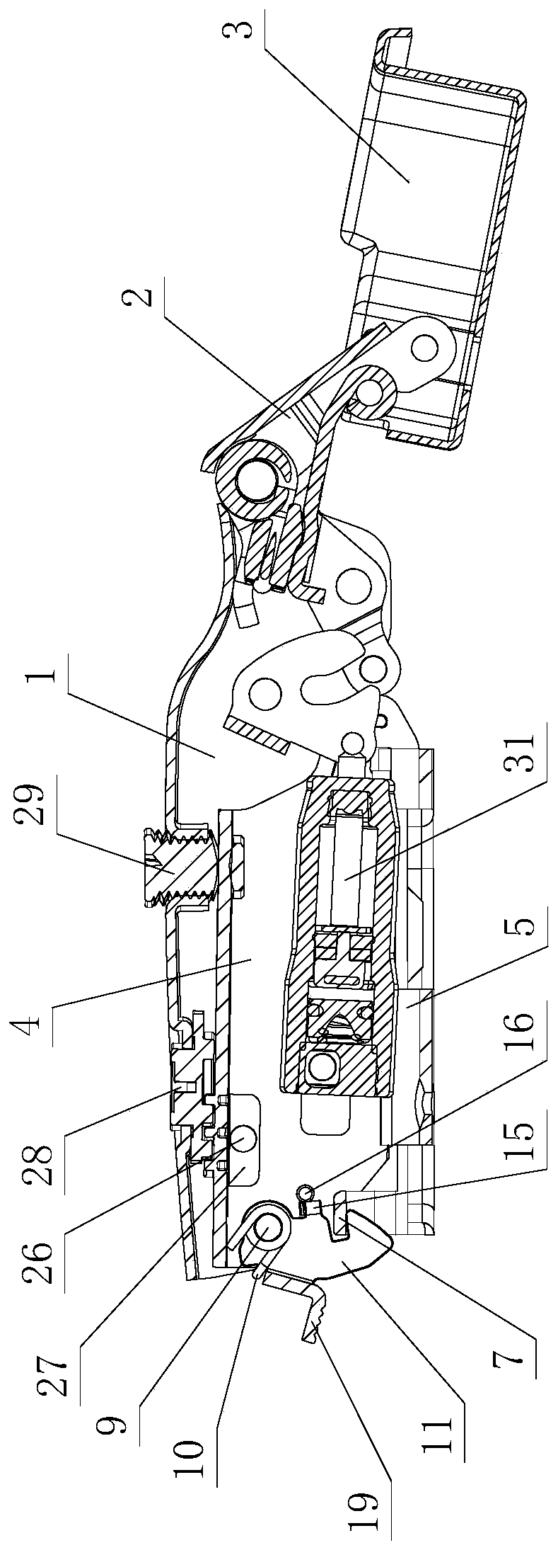 Hinge base structure capable of being quickly disassembled and assembled