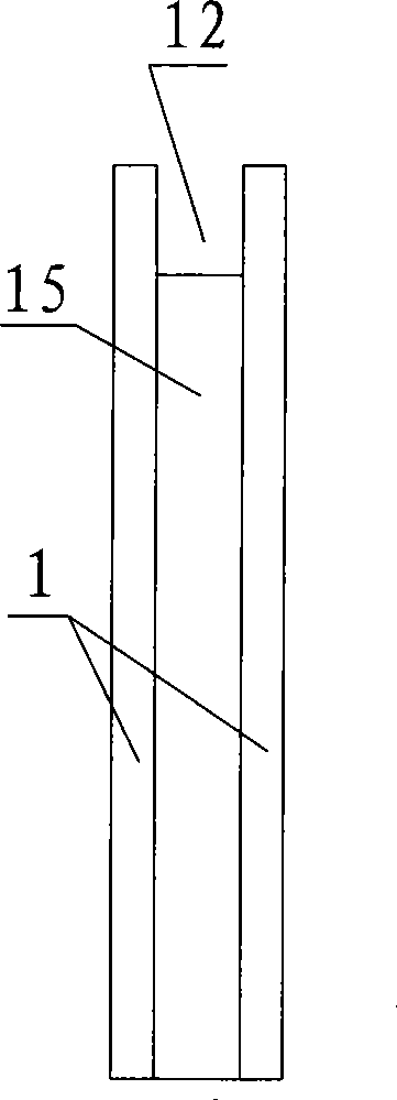 Composite heat insulating wall for composing window, and its mounting method