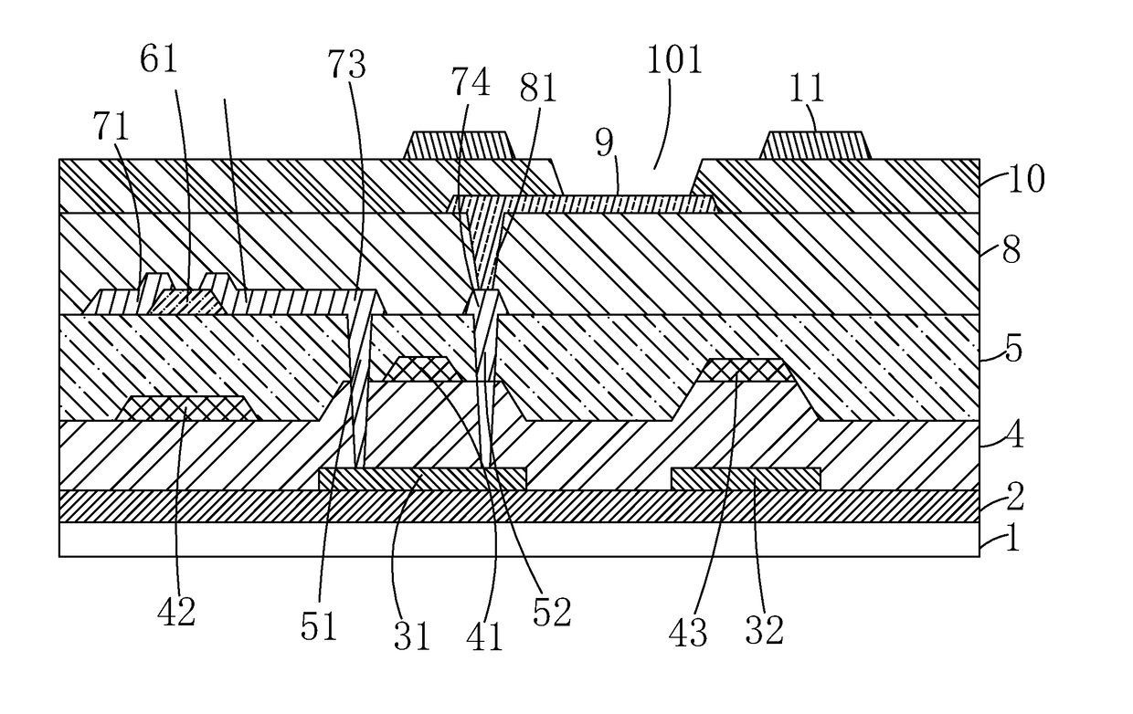 Manufacture method of amoled pixel drive circuit