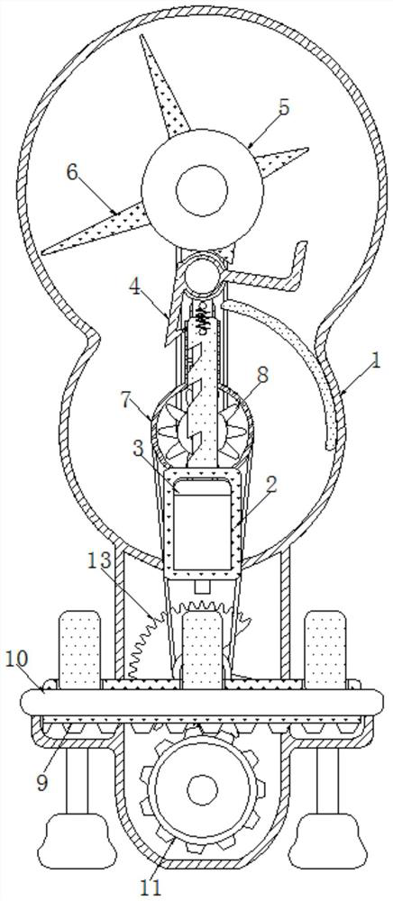 Dye color matching device capable of automatically changing discharge amount and replacing material receiver