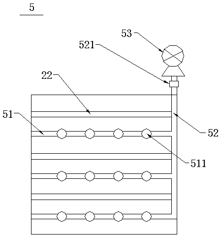 Microorganism denitrification treatment device