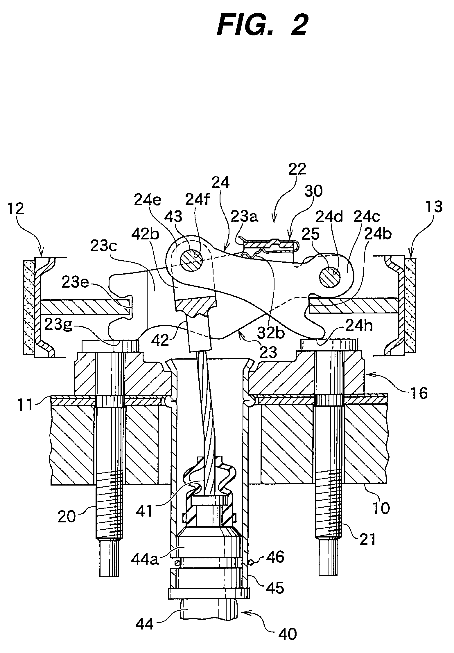Mechanical brake actuator