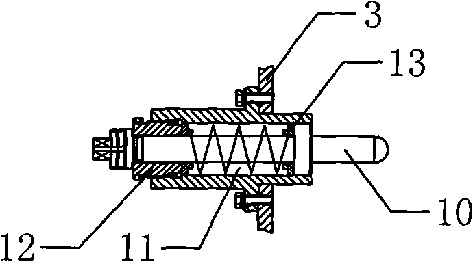 Improved anti-blockage device used for crushed straw aggregate feeding machine