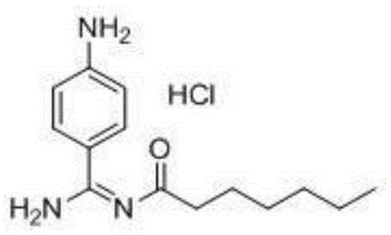 Preparation method for p-aminobenzamidine hydrochloride
