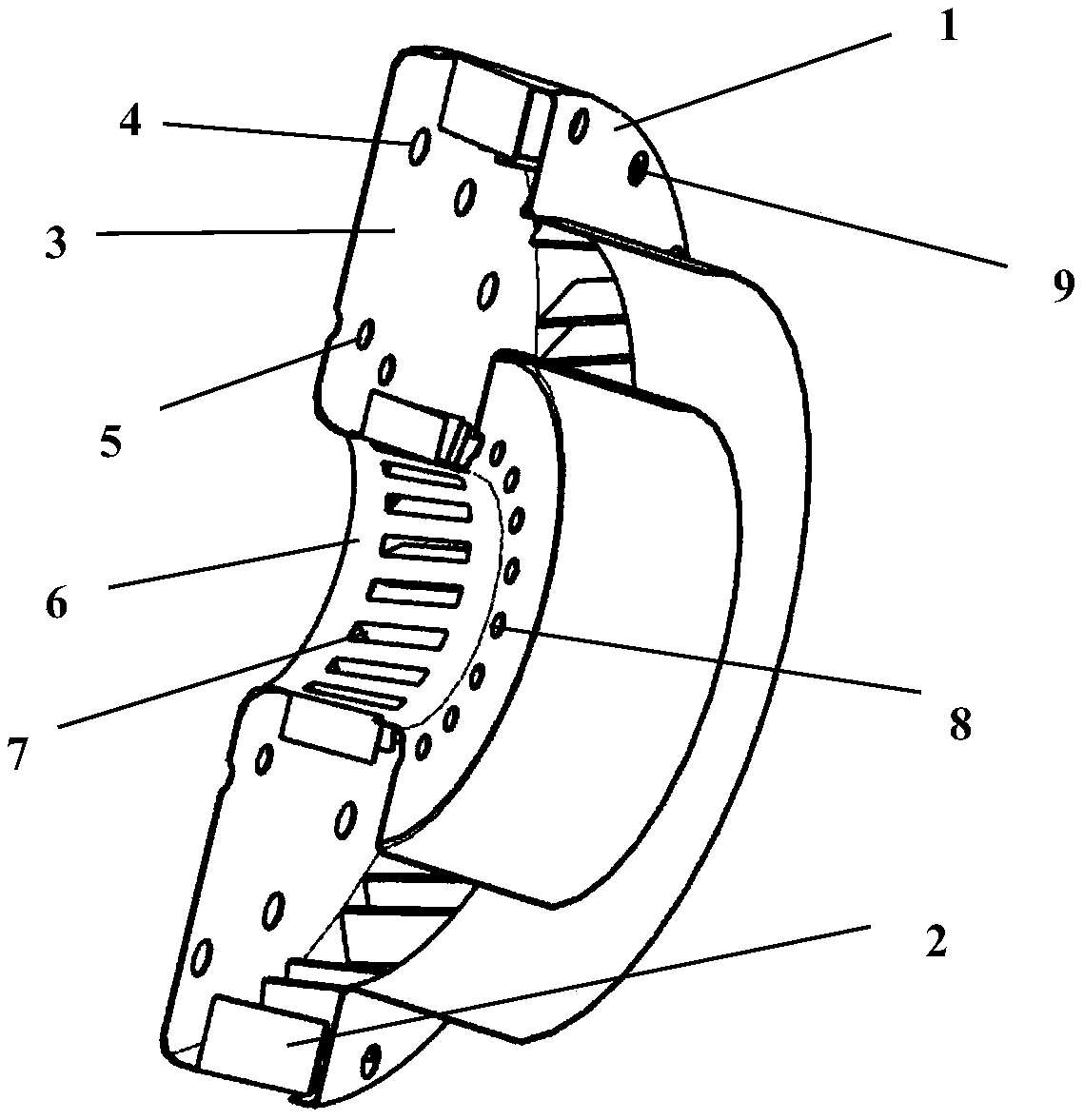 Swirl trapped vortex type combustion chamber of micro-turbine engine