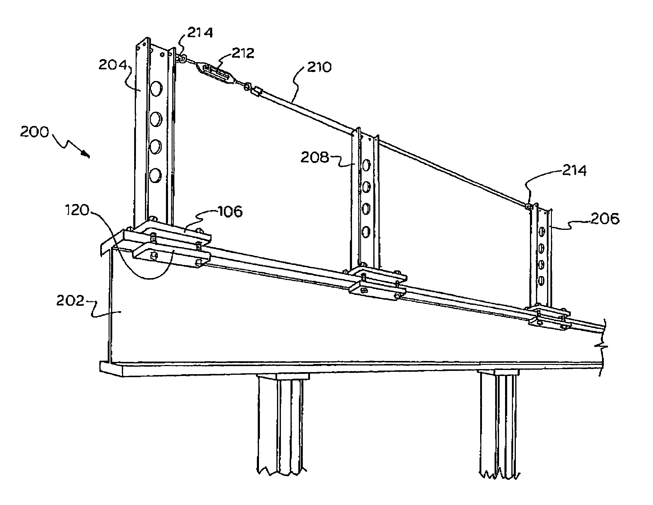 Safety apparatus for arresting the fall of a worker