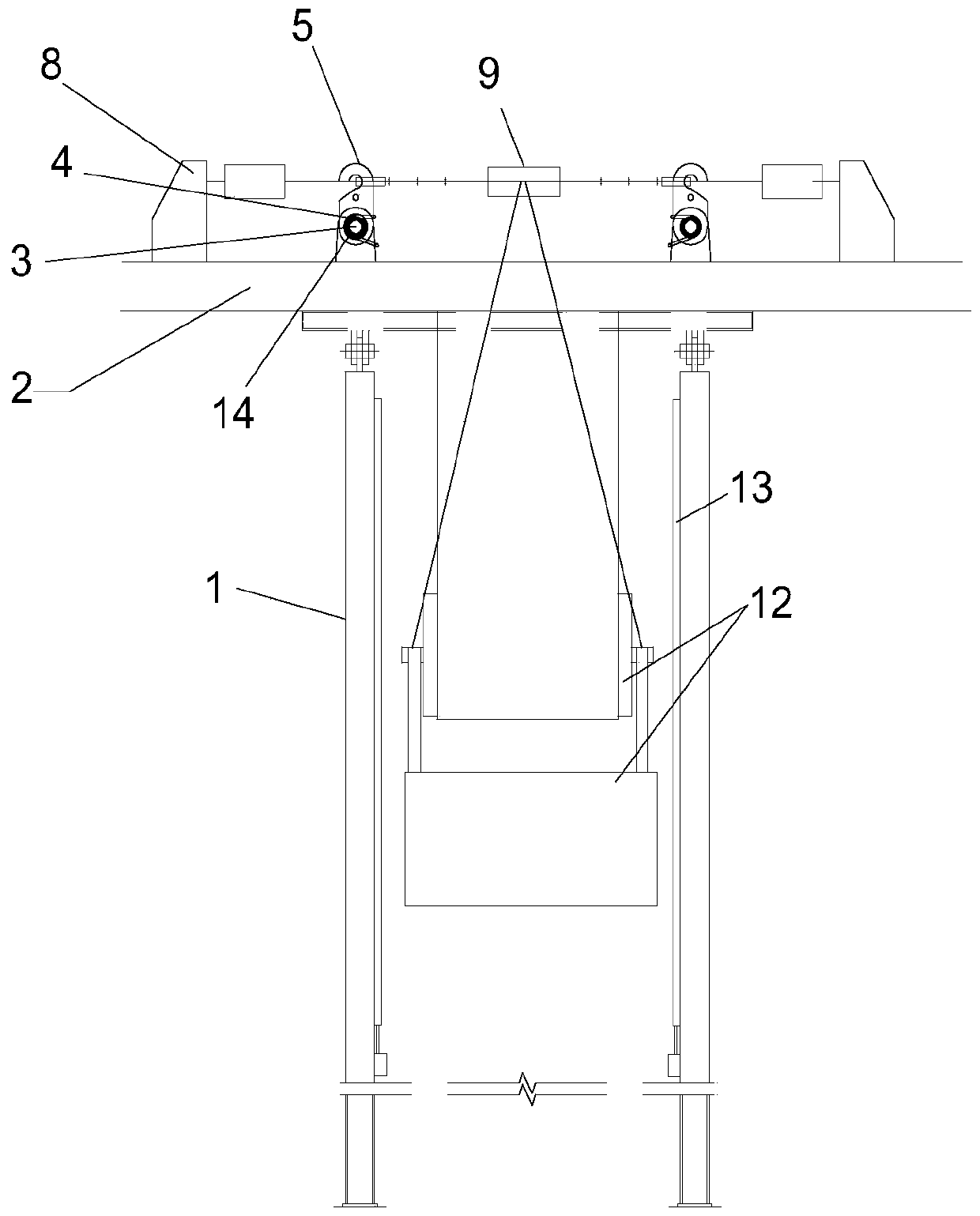 Belt conveyor capable of preventing lateral-swing impact