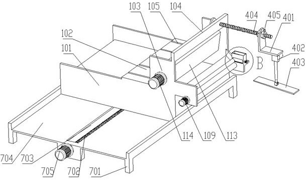 An invoice pasting device