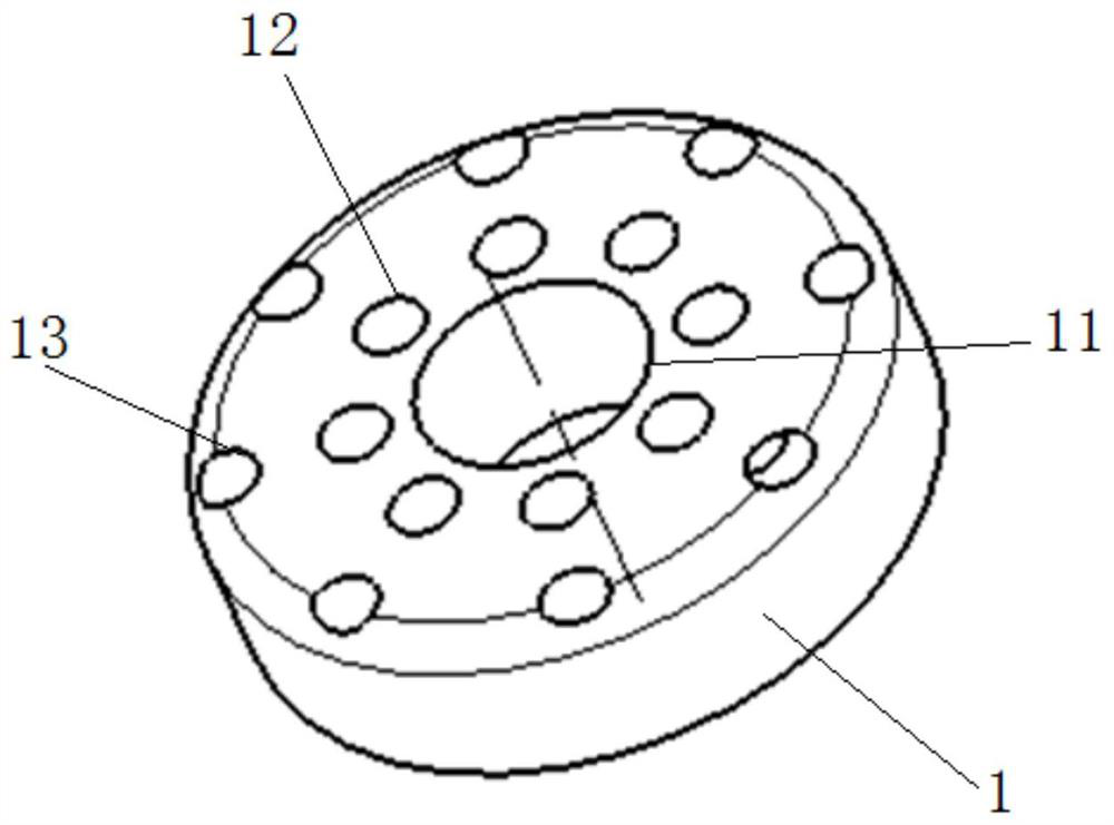 Three-cyclone classifying cyclone and combustion chamber provided with same